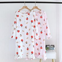 和服 日本寬松睡裙簡約居家服純棉紗布柔軟透氣和服浴袍春夏款女款睡袍-特價 歷史價格詳細信息