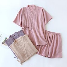 日系和服睡衣裙女 秋冬長袖開衫甜美可愛春季家居服套裝休閑學生可外穿 浴衣浴袍 汗蒸 桑拿服 歷史價格詳細信息