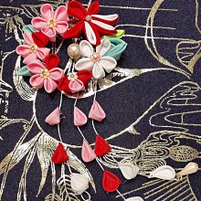 日系和風縐布髮飾和服漢服頭飾寫真 歷史價格詳細信息