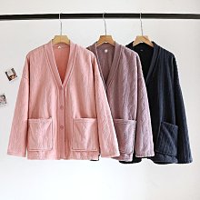 秋冬季情侶開衫睡衣薄款男士青少年女士胖MM休閒居家服自摸帶好運 歷史價格詳細信息