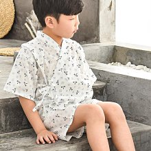 【熱賣精選】和服睡衣 日式睡衣 日本兒童和服套裝春夏男孩小鯨魚睡衣寶寶純棉紗布家居服船錨格子 歷史價格詳細信息