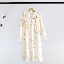 【熱賣精選】和服睡衣 日式睡衣 小清新薄款雙層紗布睡裙夏季短袖中裙女生可愛寬松長裙家居服睡衣 歷史價格詳細信息