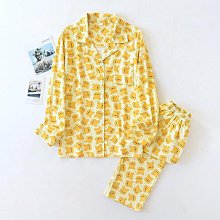 【熱賣精選】和服睡衣 日式睡衣 波點睡衣女春秋季雙層棉紗純棉縐布長袖大碼開衫夏天休閑家居服套 歷史價格詳細信息
