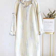 睡衣女士秋冬季純棉長袖公主風大尺碼可外穿淺紫夏天套裝家居服 歷史價格詳細信息