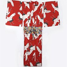 日本和服暗紅色超質感海浪鱗片印花羽織外套零尺碼 歷史價格詳細信息
