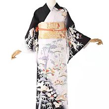日本傳統女士夏著物和服棉絽夏小紋傳統尺寸需折疊穿輕薄透氣 歷史價格詳細信息