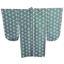 日本傳統二部式小紋正統和服日料溫泉店鋪工作服茶道 歷史價格詳細信息