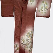 【茶】1-1454 日本和服 小紋 歷史價格詳細信息