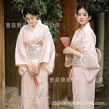 神明少女和服寫真女溫柔日式和風藍色中國風影樓主題拍照服裝 優質版 神明少女和服 日本 和服  古早和服女正裝古早日本改良 歷史價格詳細信息