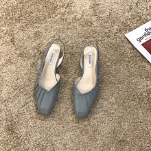 2020新款夏季方頭人字拖細跟沙灘鞋度假外穿涼拖仙女風ins涼鞋女 歷史價格詳細信息