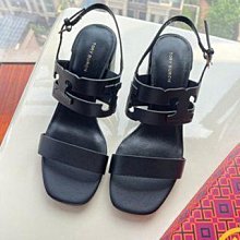 Tory Burch 一字帶魔術貼全羊皮沙灘鞋圓頭露趾時尚簡約厚底春秋百搭鬆糕鞋精品代購 歷史價格詳細信息