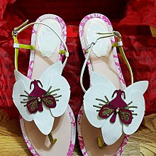 【RENE CAOVILLA】→ 80周年慶紀念購物袋《 尺寸：40× 30cm》 歷史價格詳細信息