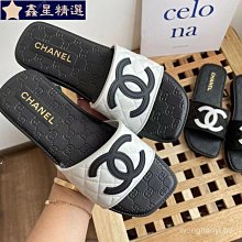 小香風一字涼拖2022年夏新款韓版軟底百搭時尚平底沙灘外穿拖鞋女 歷史價格詳細信息