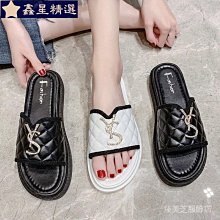 2021新款涼拖鞋女夏時尚水鑽超高跟拖鞋細跟防水臺一字拖露趾女鞋 歷史價格詳細信息