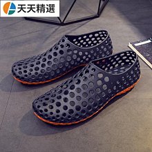 ~~洞洞鞋男韓版透氣ins潮涼鞋夏季外穿軟厚底防滑情侶懶人包頭拖鞋 歷史價格詳細信息