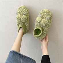 熱銷 毛毛室內拖鞋 防水棉拖 居家拖鞋 市內拖鞋 防水棉拖鞋女可愛冬天pu面皮面家用秋冬季防滑厚底情侶家居毛毛拖 可開發 歷史價格詳細信息