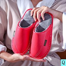 熱銷 毛毛室內拖鞋 防水棉拖 居家拖鞋 市內拖鞋 防水棉拖鞋女可愛冬天pu面皮面家用秋冬季防滑厚底情侶家居毛毛拖 可開發 歷史價格詳細信息