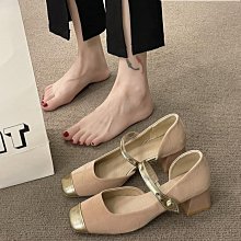 法式瑪麗珍鞋女2023新款春夏季仙女單鞋配裙子春秋小皮鞋厚底2024 歷史價格詳細信息