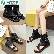 羅馬高筒涼靴夏長筒網紗涼鞋包頭性感鏤空長靴系帶馬丁網靴潮 歷史價格詳細信息