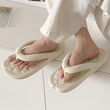 肥球球 時尚外穿eva防臭軟厚底沙灘鞋女夏個性可愛羊蹄厚帶人字拖 價格比較,價格查詢,歷史價格詳細信息
