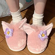 肥球球 可愛少女心卡通毛絨鞋女冬季新款居家防滑保暖全包跟棉拖鞋 歷史價格詳細信息