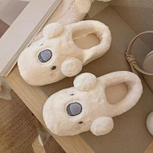 肥球球 女冬魔術貼羊羔毛親子棉鞋可愛熊貓戶外穿保暖防滑豆豆鞋 歷史價格詳細信息