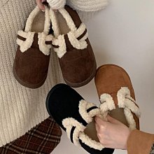 肥球球 女冬魔術貼羊羔毛親子棉鞋可愛熊貓戶外穿保暖防滑豆豆鞋 歷史價格詳細信息