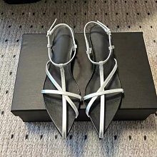 一字帶拖鞋女2024新款仙女風外穿性感露趾氣質高跟鞋時尚水晶涼拖女鞋人間富貴花 歷史價格詳細信息