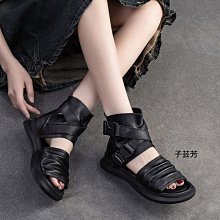 羅馬高筒涼靴夏長筒網紗涼鞋包頭性感鏤空長靴系帶馬丁網靴潮 歷史價格詳細信息