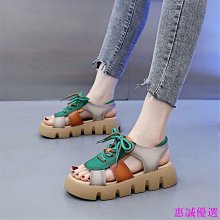 【優選】羅馬真皮涼鞋男2019青年沙灘鞋男潮流男士軟底夏室外防滑休閒百搭 歷史價格詳細信息