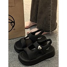 厚底涼鞋女2023年新款夏季百搭小香風魔術貼平底時尚沙灘鞋潮 歷史價格詳細信息