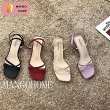 2020新款夏季方頭人字拖細跟沙灘鞋度假外穿涼拖仙女風ins涼鞋女 歷史價格詳細信息