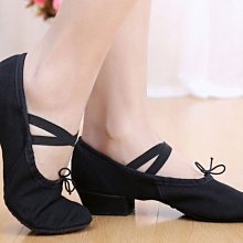 舞蹈鞋女軟底帆布練功鞋成人芭蕾平底舞鞋男兒童形體瑜珈鞋爪鞋 歷史價格詳細信息