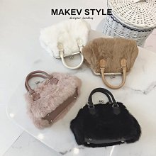 ????毛毛包女2018秋冬新款可愛鴨子包韓版毛絨百搭單肩ulzzang斜挎包 歷史價格詳細信息