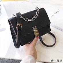 【熱賣精選】網紅小黑包女新款潮韓版百搭斜挎包少女單肩包復古質感小方包 歷史價格詳細信息