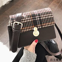 【熱賣精選】上新小包包女新款潮韓版百搭斜挎包chic鏈條單肩包撞色小方包 歷史價格詳細信息