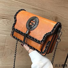 韓版復古小方包鏈條包迷你包簡約單肩包斜背包挎包背包女小包包包 歷史價格詳細信息