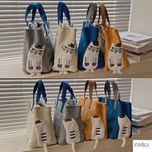 托特包 手提包 貓咪 招財貓 不倒翁 日本印象 日本正版 歷史價格詳細信息