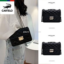 卡帝樂鱷魚高級感包包2022新款網紅女包爆款小方包百搭單肩斜挎包-雙喜生活館 歷史價格詳細信息