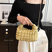 雲朵泡泡花朵斜背包新款背心包 INS小清新夏日素色百搭大容量肩背包 帆布包 時尚簡約帆布袋 購物袋-麥包包 歷史價格詳細信息