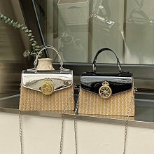 草帽春夏新款時尚休閑手編麥穗花紋寬檐平頂草帽女士戶外防曬遮陽草帽 新品 歷史價格詳細信息