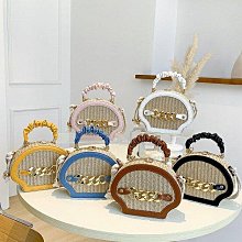 草編小包 斜跨包 側背包 肩背包 草編包 籐編包 藤編包 小包 度假風 海邊 BEGIN 歷史價格詳細信息