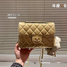 【CC奢侈品工廠】頭層牛皮  香奈兒CHANEL 24C鏈條包大雙C復古調調非常好看 永不過時實用性非常強可以單肩 歷史價格詳細信息