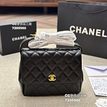 【CC奢侈品工廠】頭層牛皮  香奈兒CHANEL 24C鏈條包大雙C復古調調非常好看 永不過時實用性非常強可以單肩 歷史價格詳細信息