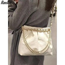 簡約氣質百搭通懃大容量編織真皮手提斜挎包包女-李李 韓國女裝 歷史價格詳細信息