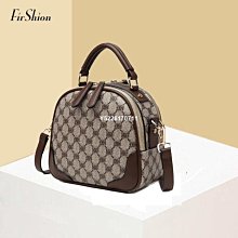 復古真皮小圓包女斜挎包女包2023新款頭層牛皮壓花小眾手提單肩包 歷史價格詳細信息