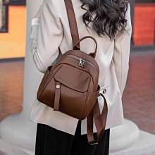 真皮雙肩包女2023新款時尚牛皮女士旅游背包軟皮大容量潮 歷史價格詳細信息