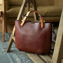 [牛皮] 法式簡約經典款愛馬仕風格愛馬仕風 真皮方包 大地色系駝色水桶包 正韓質感 SISTERXOXO KOREA 歷史價格詳細信息