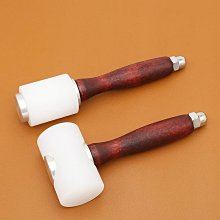 皮雕錘子DIY手工皮具皮革槌印花工具尼龍錘雕刻錘木柄打斬錘榔頭 歷史價格詳細信息