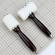皮雕錘子DIY手工皮具皮革槌印花工具尼龍錘雕刻錘木柄打斬錘榔頭 價格比較,價格查詢,歷史價格詳細信息